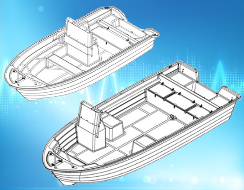 Склопластикові човни GRAND Nautilus N440, N585 Склопластикові човни GRAND Nautilus