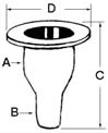 Штуцер зливу в воду Osculati - 17.322.02
